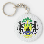 Gabon Coat of Arms detail Key Chain