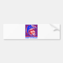 Gagarin Юрий Гагарин Bumper Stickers
