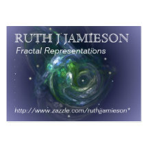 GAIA THE LIVING PLANET BUSINESS CARD TEMPLATE