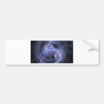 Galaxy Lightening Bumper Sticker