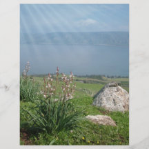 Galilee Sea Panoramic View Flyers