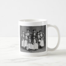 Galloping Gaily Chorus, early 1900s Mugs