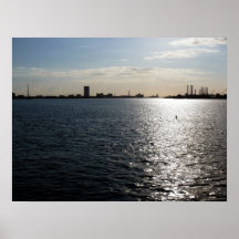 Galveston Bay Poster