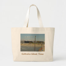 Galveston Island, Texas Tote Bags