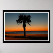 Galveston Sunrise at 89th street Posters