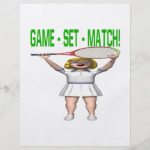 Game Set Match Full Colour Flyer