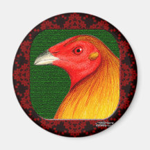 Gamecock Framed Refrigerator Magnets