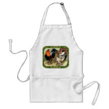Gamefowl On the Farm Aprons