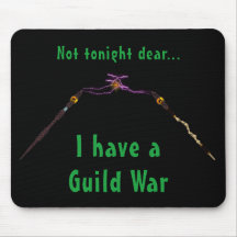 Gamers MMORPG War Humourous Mousepad