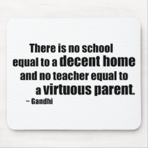 Gandhi Homeschool Mouse Pads