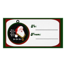 Gangsta Santa Photo Card