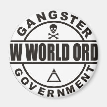Gangster Government Accessories Fridge Magnet