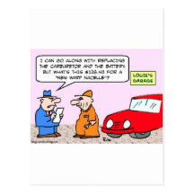 garage postcards