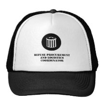 Garbage Man Trucker Hats