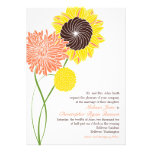 Garden Blossoms Wedding Invitation