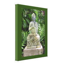 Garden Buddha Gallery Wrapped Canvas