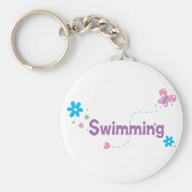 Garden Flutter Swimming Key Chain