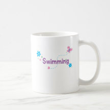 Garden Flutter Swimming Mug