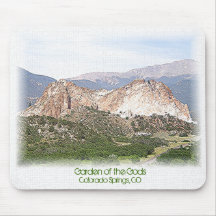 Garden of the Gods, Colorado Springs Mouse Pads