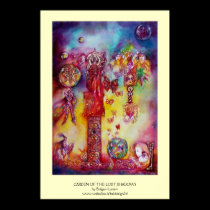 GARDEN OF THE LOST SHADOWS ,FAERY AND BUTTERFLIES posters