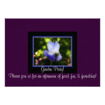 Garden Party Invitations