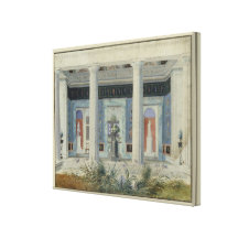 Garden portico, c.1834 canvas prints