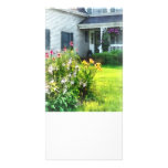 Garden with Coneflowers and Lilies Photo Greeting Card