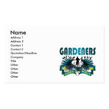 Gardeners Gone Wild Business Card