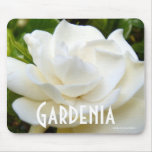 Gardenia Pure White Mouse Pad