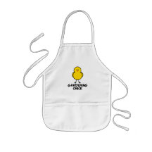 Gardening Chick Aprons