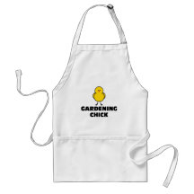 Gardening Chick Aprons