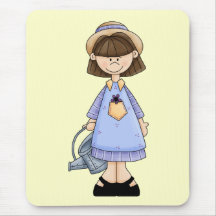 Gardening Girl 1 Mouse Pad