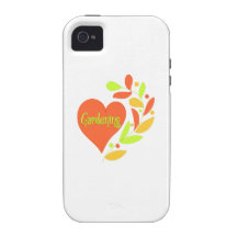 Gardening Heart iPhone 4 Cover
