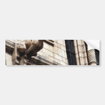 Gargoyle At The British Natural History Museum Bumper Sticker