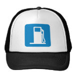 Gas Station Highway Sign Hats