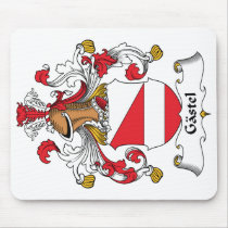 Gastel Family Crest mousepads