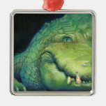 Gator Christmas Tooth ornament