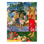 Gauguin Ia Orana Maria Postcard