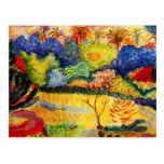 Gauguin Tahitian Landscape Postcard