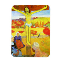 Gauguin Yellow Christ Magnet