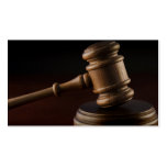 Gavel business cards