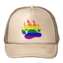 Gay bear pride rainbow -Hat