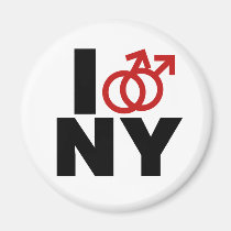 Gay Marriage New York magnets