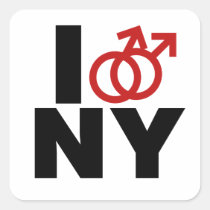 Gay Marriage New York stickers