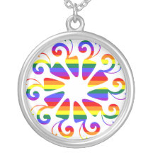 Gay Pride and Rainbow Themed Necklaces