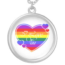 Gay Pride and Rainbow Themed Necklaces