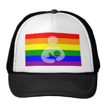 Gay Pride Breastfeeding / Nursing Hat