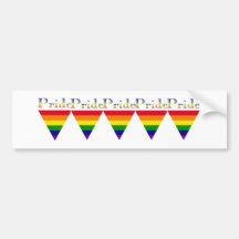 Gay Pride Bumper Sticker