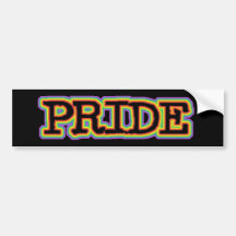 Gay Pride Bumper Sticker