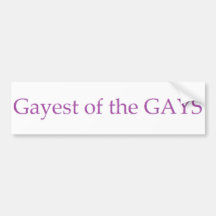 Gay PRide Bumper Stickers